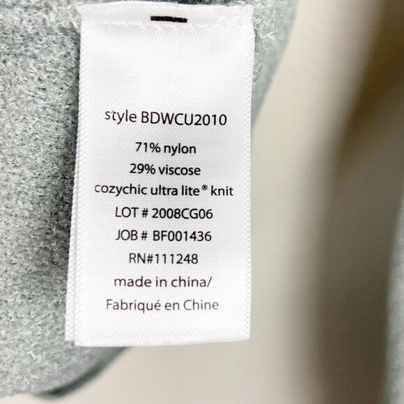 BAREFOOT DREAMS | Ccul Ocean Reef Zip Up Hoodie XS - Picture 8 of 8